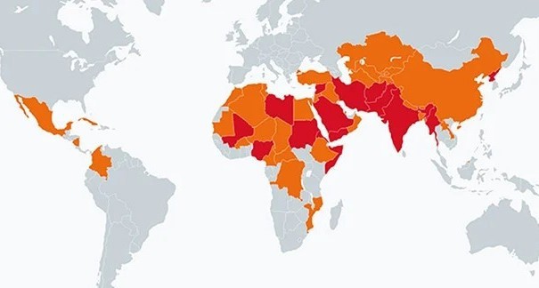 Christenvervolging wereldwijdd